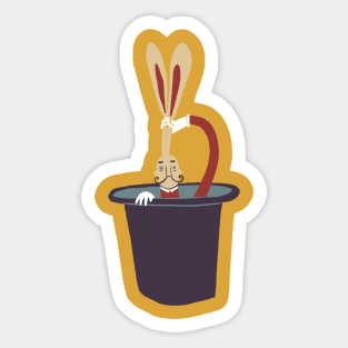 Hopping Magician Sticker